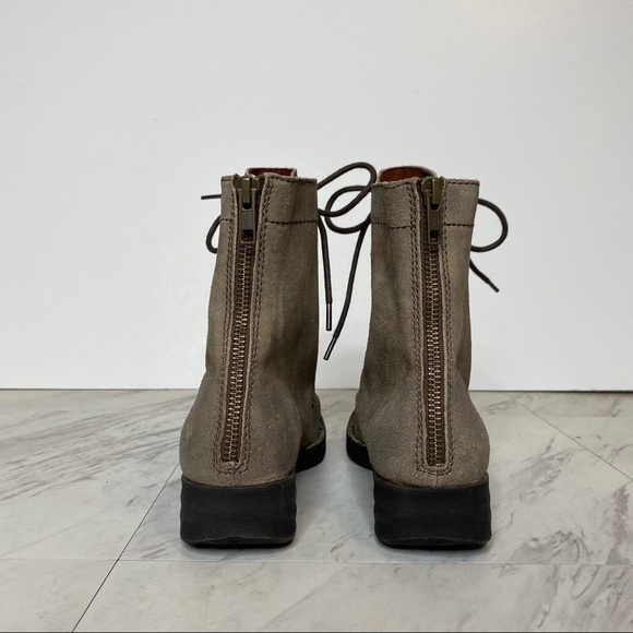 New! Born Kelisa Gray Lace Up Boot 5.5 - Picture 3 of 13